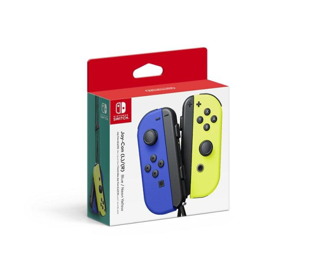 Nintendo Switch Joy-Con Controller - Niebieski / Zółty - 516738 - zdjęcie 2